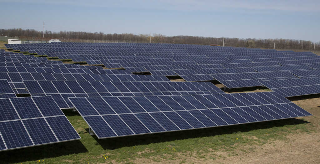 Cornell’s Sutton Road solar farm opens in Geneva